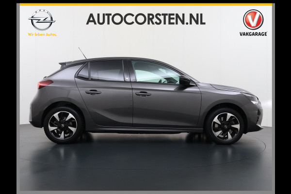 Opel CORSA-E GS Line 50kWh Apple Carplay Android Auto Stoel+Stuurverwarming Navi Ecc Cruise Control SOH 88% Lmv Privacy Glas Led Keyless Regen-Lichtsensor Sportstoelen Verkeersbord detectie Origineel Nederlandse Auto in de sportieve GS uitvoering