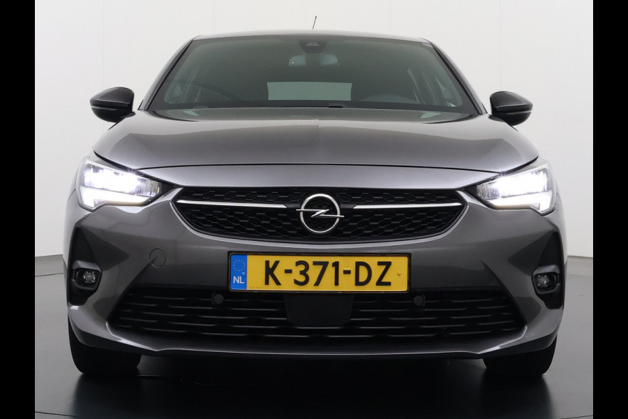 Opel CORSA-E GS Line 50kWh Apple Carplay Android Auto Stoel+Stuurverwarming Navi Ecc Cruise Control SOH 88% Lmv Privacy Glas Led Keyless Regen-Lichtsensor Sportstoelen Verkeersbord detectie Origineel Nederlandse Auto in de sportieve GS uitvoering