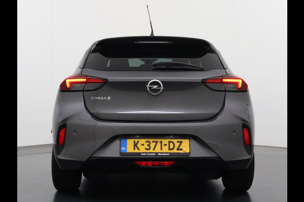 Opel CORSA-E GS Line 50kWh Apple Carplay Android Auto Stoel+Stuurverwarming Navi Ecc Cruise Control SOH 88% Lmv Privacy Glas Led Keyless Regen-Lichtsensor Sportstoelen Verkeersbord detectie Origineel Nederlandse Auto in de sportieve GS uitvoering