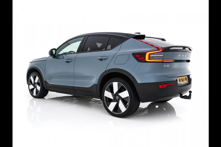 Volvo C40 Recharge Twin Intro Edition 78 kWh [ 3-Fase ] (INCL.BTW) Aut. *PANO | LEATHER-ALCANTARA | DIGI-COCKPIT | FULL-LED | HARMAN/KARDON | TOP-VIEW | NAVI-FULLMAP | ECC | PDC | KEYLESS | HEATED-SPORTSEATS | TOWBAR | 20''ALU*