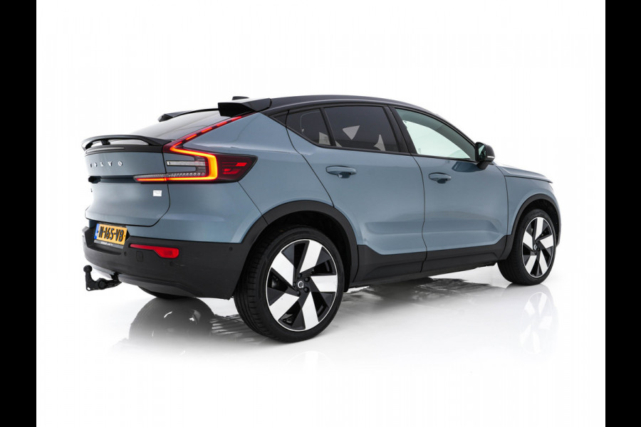 Volvo C40 Recharge Twin Intro Edition 78 kWh [ 3-Fase ] (INCL.BTW) Aut. *PANO | LEATHER-ALCANTARA | DIGI-COCKPIT | FULL-LED | HARMAN/KARDON | TOP-VIEW | NAVI-FULLMAP | ECC | PDC | KEYLESS | HEATED-SPORTSEATS | TOWBAR | 20''ALU*
