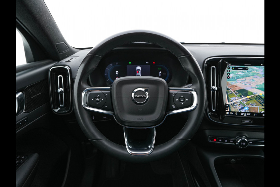 Volvo C40 Recharge Twin Intro Edition 78 kWh [ 3-Fase ] (INCL.BTW) Aut. *PANO | LEATHER-ALCANTARA | DIGI-COCKPIT | FULL-LED | HARMAN/KARDON | TOP-VIEW | NAVI-FULLMAP | ECC | PDC | KEYLESS | HEATED-SPORTSEATS | TOWBAR | 20''ALU*