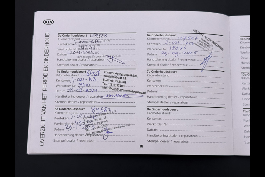 Kia e-Niro ExecutiveLine 64kWh Leer+Verwarmd+Koeling Adap.Cruise Elek.Stoel+Memory Warmtepomp JBL®-Audio Navi Ecc Camera Apple Carplay Andr SOH 100%  Stuurverwarming Lmv Privacy Glas DAB Vess Lane Assist Blind Spot 1e Eigenaar Origineel Nederlandse Auto Dealeronderhouden nieuw € 47765,-