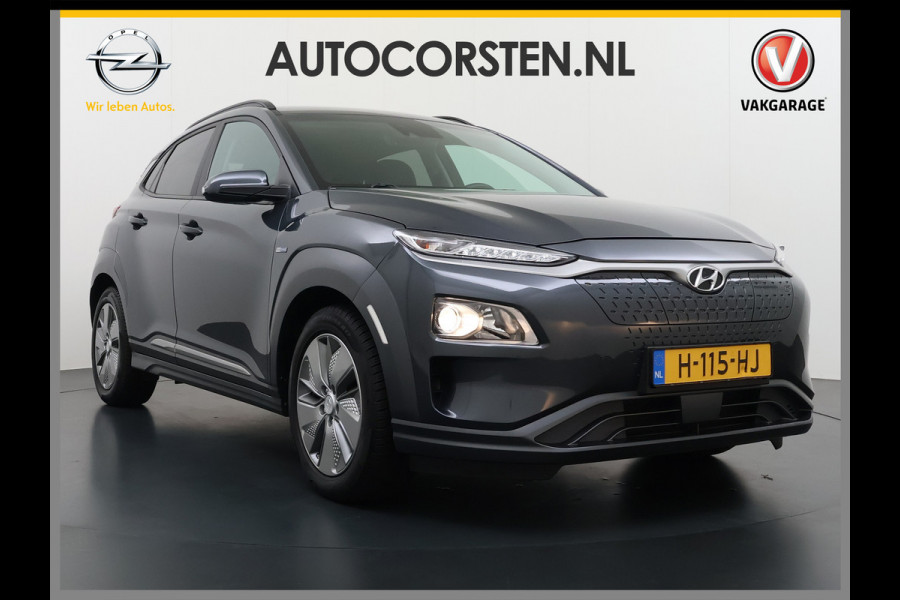 Hyundai Kona EV 64kWh Fase 3 Warmtepomp Adap.Cruise Camera Navi Ecc Apple Carplay Android Auto Pdc Krell®-Audio Fashion SOH 93% Dodehoek detector Rijstrooksensor Led Privacy Glas Keyless Lmv 17" 1e Eigenaar Origineel Nederlandse Auto