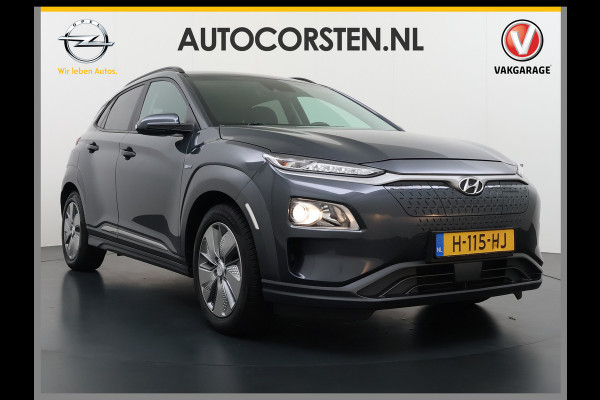 Hyundai Kona EV 64kWh Fase 3 Warmtepomp Adap.Cruise Camera Navi Ecc Apple Carplay Android Auto Pdc Krell®-Audio Fashion SOH 93% Dodehoek detector Rijstrooksensor Led Privacy Glas Keyless Lmv 17" 1e Eigenaar Origineel Nederlandse Auto