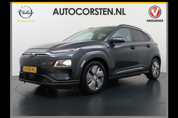 Hyundai Kona EV 64kWh Fase 3 Warmtepomp Adap.Cruise Camera Navi Ecc Apple Carplay Android Auto Pdc Krell®-Audio Fashion SOH 93% Dodehoek detector Rijstrooksensor Led Privacy Glas Keyless Lmv 17" 1e Eigenaar Origineel Nederlandse Auto