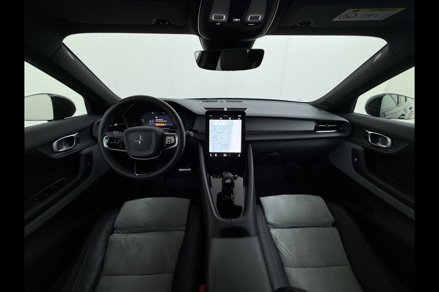 Polestar 2 Long Range PERFORMANCE Dual Motor AWD Launch Edition 78kWh Adap.Cruise Pano-Dak Harman&Kardon®-Audio Leder-Alcantara Navi Ecc Ap SOH 91% 4WD Stuur-Stoel-Achterbankverwarming Elek.Achterklep Privacy Glas Lmv 20" Led Dodehoekdetectie Rijstrooksensor Wifi 1e Eigenaar Origineel Nederlandse Auto