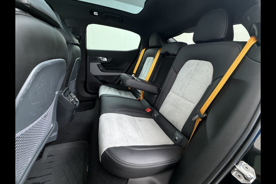 Polestar 2 Long Range PERFORMANCE Dual Motor AWD Launch Edition 78kWh Adap.Cruise Pano-Dak Harman&Kardon®-Audio Leder-Alcantara Navi Ecc Ap SOH 91% 4WD Stuur-Stoel-Achterbankverwarming Elek.Achterklep Privacy Glas Lmv 20" Led Dodehoekdetectie Rijstrooksensor Wifi 1e Eigenaar Origineel Nederlandse Auto