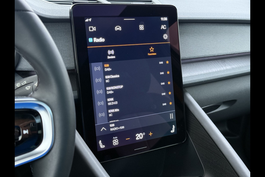 Polestar 2 Long Range PERFORMANCE Dual Motor AWD Launch Edition 78kWh Adap.Cruise Pano-Dak Harman&Kardon®-Audio Leder-Alcantara Navi Ecc Ap SOH 91% 4WD Stuur-Stoel-Achterbankverwarming Elek.Achterklep Privacy Glas Lmv 20" Led Dodehoekdetectie Rijstrooksensor Wifi 1e Eigenaar Origineel Nederlandse Auto