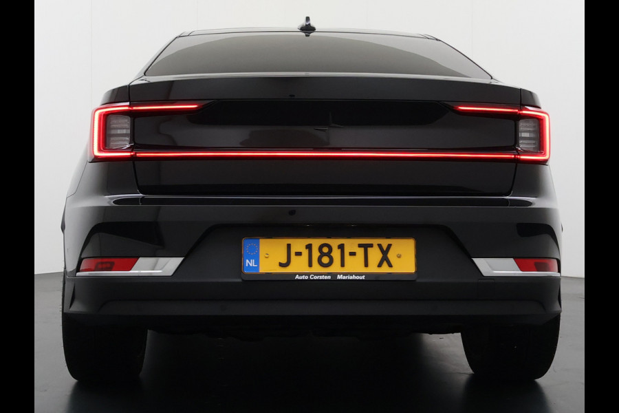 Polestar 2 Long Range PERFORMANCE Dual Motor AWD Launch Edition 78kWh Adap.Cruise Pano-Dak Harman&Kardon®-Audio Leder-Alcantara Navi Ecc Ap SOH 91% 4WD Stuur-Stoel-Achterbankverwarming Elek.Achterklep Privacy Glas Lmv 20" Led Dodehoekdetectie Rijstrooksensor Wifi 1e Eigenaar Origineel Nederlandse Auto