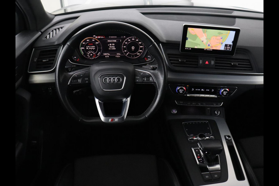 Audi Q5 55 TFSIe quattro S Line | Panoramadak | Adaptive cruise | 360 Camera | Virtual Cockpit | Half leder | Carplay | Full LED | Sportstoelen | Navigatie | PHEV | Plug In