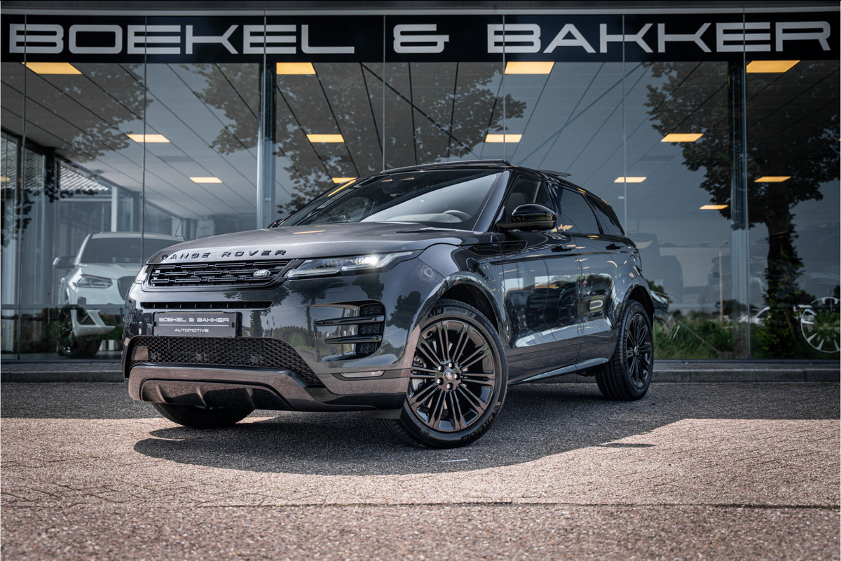 Land Rover Range Rover Evoque P300e PHEV AWD Dynamic SE ** Panodak ** Black Design ** Facelift model!