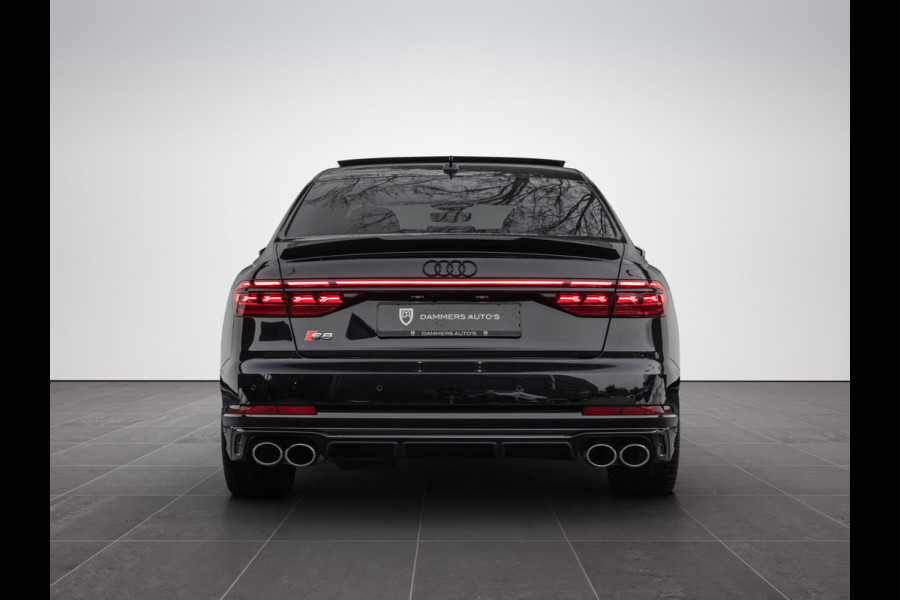 Audi S8 4.0 TFSI 571pk Quattro Keramisch B&O Advanced Nachtzicht RSE Carbon 4-Wielsturing