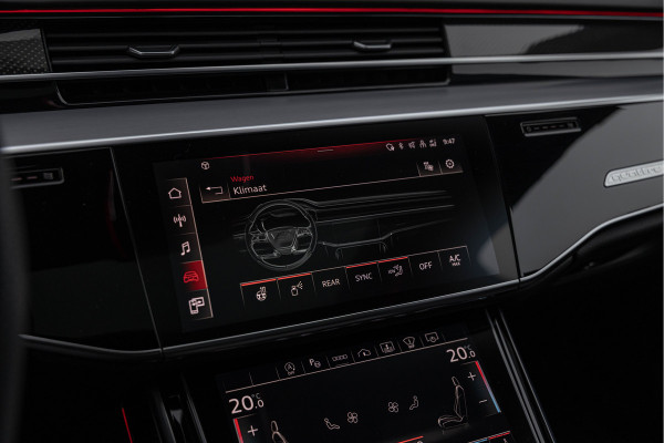 Audi S8 4.0 TFSI 571pk Quattro Keramisch B&O Advanced Nachtzicht RSE Carbon 4-Wielsturing