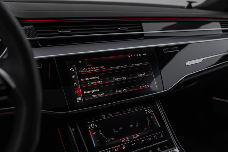 Audi S8 4.0 TFSI 571pk Quattro Keramisch B&O Advanced Nachtzicht RSE Carbon 4-Wielsturing