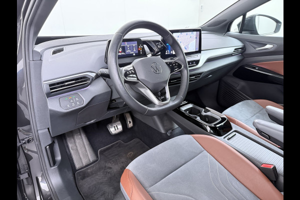 Volkswagen ID.4 204PK First 77kWh SOH 90% Leer/Alcantara Adap.Cruise Camera Apple Carplay Android Navi Ecc Pdc-a+v Lmv 20" Stoel+Stuurverwarming Led Bordherkenning Voor-Klimatisering Semi-Autopilot App-Connect E-sound Front-Assist Origineel Nederlandse Auto