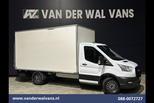 Ford Transit 2.0 TDCI 160pk Bakwagen Laadklep Euro6 Airco | Cruisecontrol | Lat om Lat betimmering Verwarmde Voorruit, Bijrijdersbank