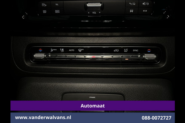 Mercedes-Benz Vito 116 CDI 164pk 9G-Tronic Automaat L2H1 Dubbele Cabine Fabrieksgarantie Euro6 Airco | 2x zijdeur | 5-Zits | 360 graden Camera | Na LED, LM velgen, 2500kg Trekhaak, Adaptieve Cruisecontrol, Parkeersensoren, Isofix, MBUX