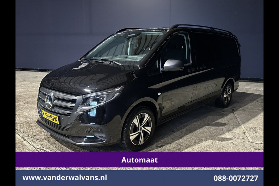 Mercedes-Benz Vito 116 CDI 164pk 9G-Tronic Automaat L2H1 Dubbele Cabine Fabrieksgarantie Euro6 Airco | 2x zijdeur | 5-Zits | 360 graden Camera | Na LED, LM velgen, 2500kg Trekhaak, Adaptieve Cruisecontrol, Parkeersensoren, Isofix, MBUX