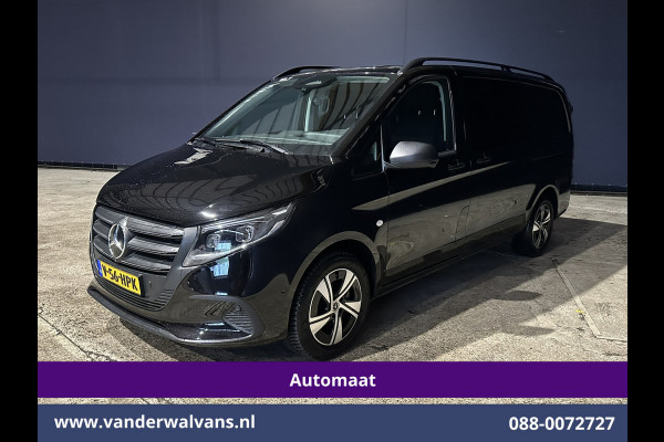 Mercedes-Benz Vito 116 CDI 164pk 9G-Tronic Automaat L2H1 Dubbele Cabine Fabrieksgarantie Euro6 Airco | 2x zijdeur | 5-Zits | 360 graden Camera | Na LED, LM velgen, 2500kg Trekhaak, Adaptieve Cruisecontrol, Parkeersensoren, Isofix, MBUX
