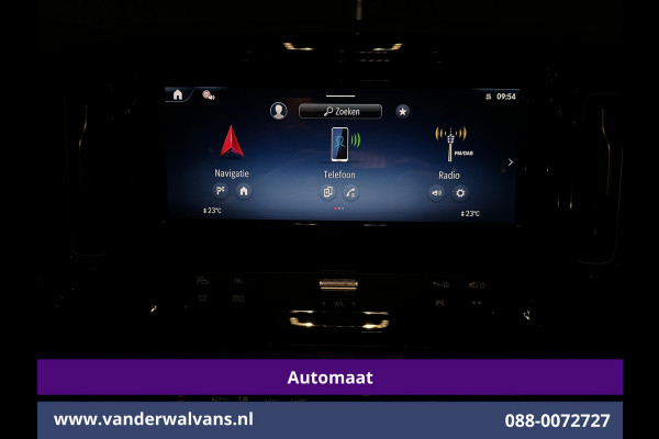 Mercedes-Benz Vito 116 CDI 164pk 9G-Tronic Automaat L2H1 Dubbele Cabine Fabrieksgarantie Euro6 Airco | 2x zijdeur | 5-Zits | 360 graden Camera | Na LED, LM velgen, 2500kg Trekhaak, Adaptieve Cruisecontrol, Parkeersensoren, Isofix, MBUX