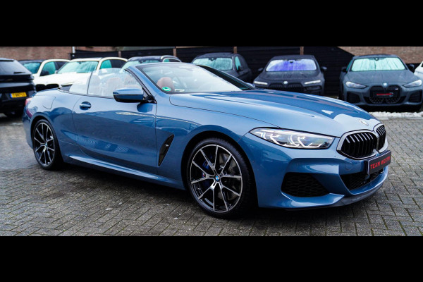 BMW 8 Serie M850i xDrive High Executive | Harman Kardon | Barcelona Blau | Adaptieve cruise | Laser LED | HuD | Stoelventilatie |