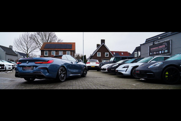 BMW 8 Serie M850i xDrive High Executive | Harman Kardon | Barcelona Blau | Adaptieve cruise | Laser LED | HuD | Stoelventilatie |