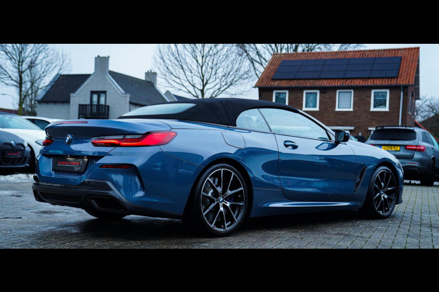 BMW 8 Serie M850i xDrive High Executive | Harman Kardon | Barcelona Blau | Adaptieve cruise | Laser LED | HuD | Stoelventilatie |