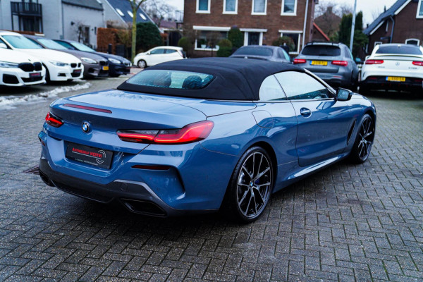 BMW 8 Serie M850i xDrive High Executive | Harman Kardon | Barcelona Blau | Adaptieve cruise | Laser LED | HuD | Stoelventilatie |