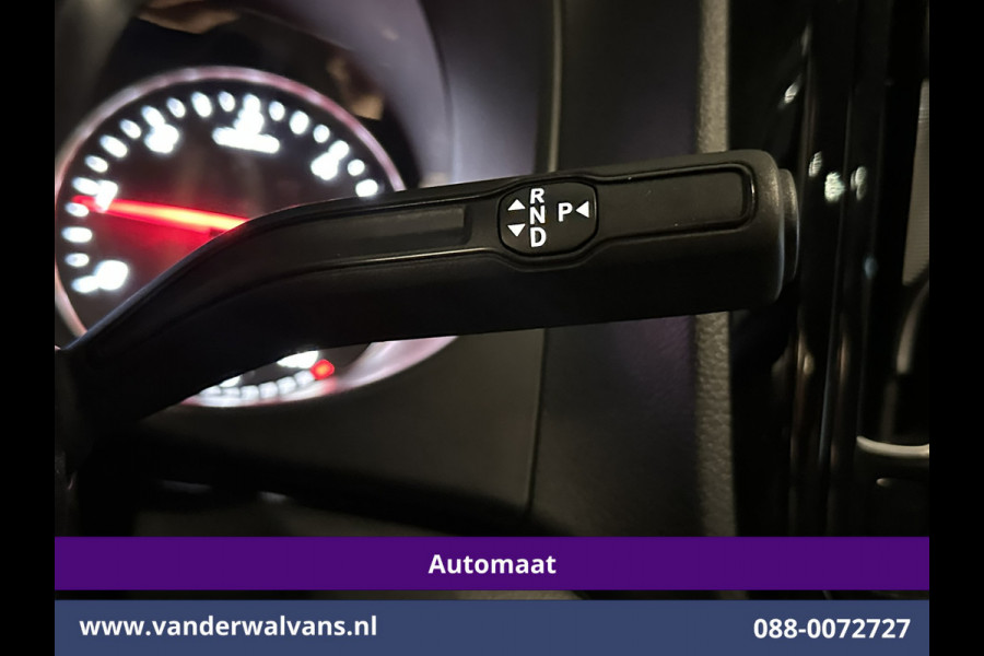Mercedes-Benz Vito 116 CDI 164pk 9G-Tronic Automaat L2H1 Dubbele Cabine Fabrieksgarantie Euro6 Airco | 2x zijdeur | 5-Zits | 360 graden Camera | Na LED, LM velgen, 2500kg Trekhaak, Adaptieve Cruisecontrol, Parkeersensoren, Isofix, MBUX