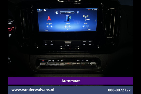 Mercedes-Benz Vito 116 CDI 164pk 9G-Tronic Automaat L2H1 Dubbele Cabine Fabrieksgarantie Euro6 Airco | 2x zijdeur | 5-Zits | 360 graden Camera | Na LED, LM velgen, 2500kg Trekhaak, Adaptieve Cruisecontrol, Parkeersensoren, Isofix, MBUX