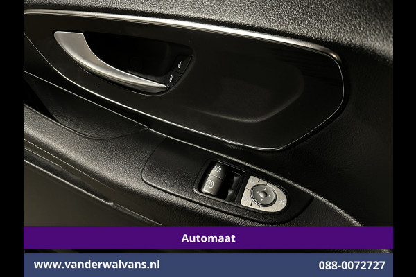 Mercedes-Benz Vito 116 CDI 164pk 9G-Tronic Automaat L2H1 Dubbele Cabine Fabrieksgarantie Euro6 Airco | 2x zijdeur | 5-Zits | 360 graden Camera | Na LED, LM velgen, 2500kg Trekhaak, Adaptieve Cruisecontrol, Parkeersensoren, Isofix, MBUX