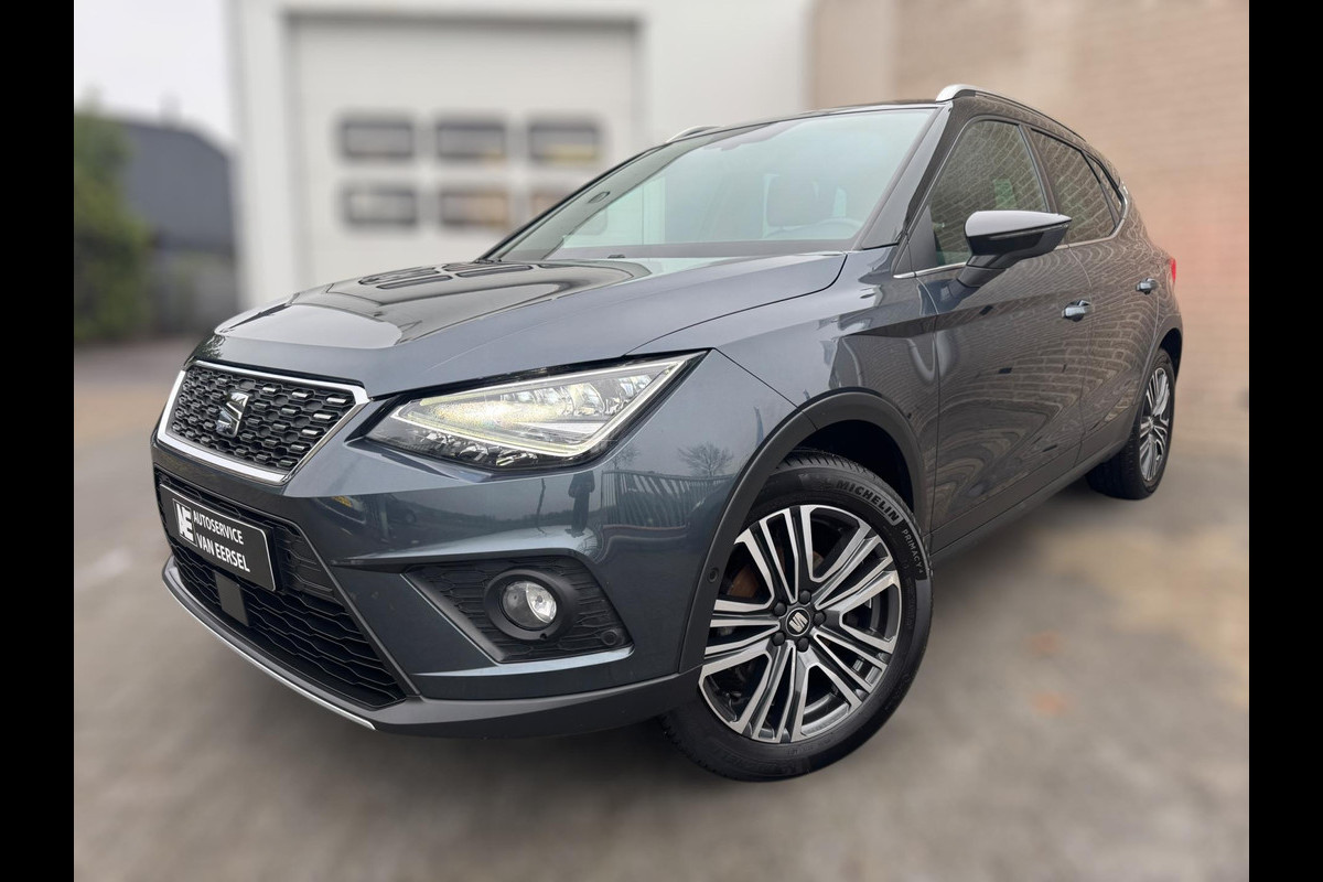 Seat Arona 1.0 TSI Xcellence Business Intense TREKHAAK / VIRT. COCKP / CAMERA / CARPLAY / ECC / STOELV / KEYLESS / LED / WARN SPOT