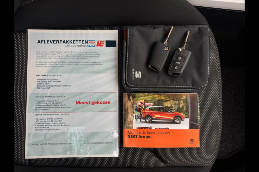 Seat Arona 1.0 TSI Xcellence Business Intense TREKHAAK / VIRT. COCKP / CAMERA / CARPLAY / ECC / STOELV / KEYLESS / LED / WARN SPOT