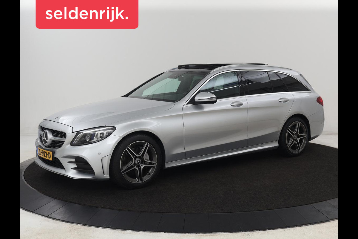 Mercedes-Benz C-Klasse 160 AMG Uprade Edition | Panoramadak | Stoelverwarming | Camera | Carplay | Leder/Alcantara | Navigatie | Digital Cockpit | Full LED | Climate control | Park Assist