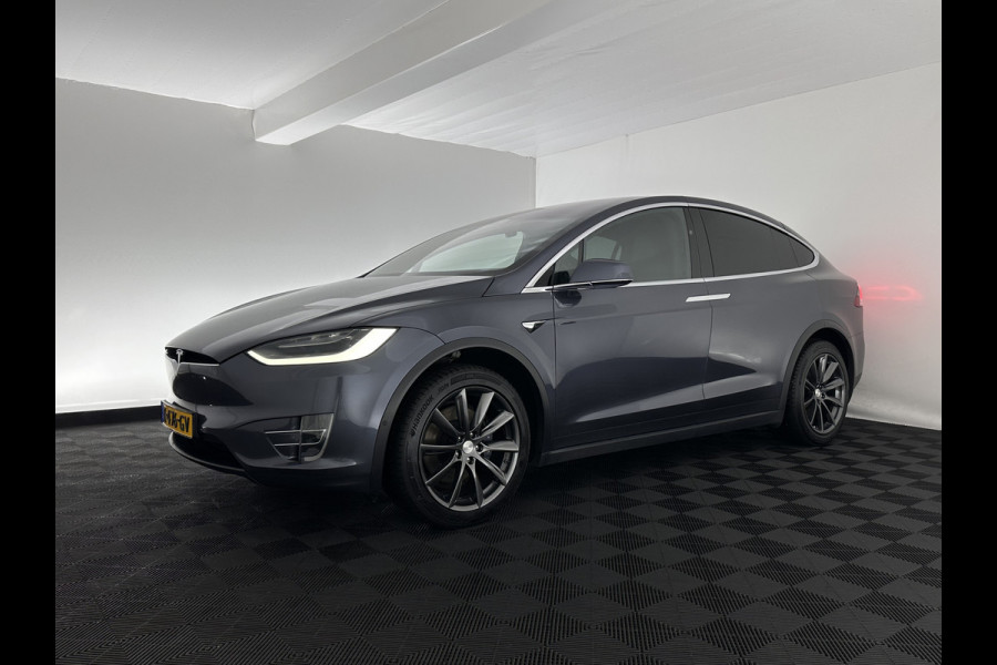 Tesla Model X Long Range [ 3-Fase ] {SOH-91%} (INCL-BTW) Aut. *PANO-WINDOW | AUTOPILOT | LEATHER | TOPVIEW | NAVI-FULLMAP | FULL-LED | AIRSUSPENSION | DIGI-COCKPIT | KEYLESS | CAMERA | DAB+ | HEATED-COMFORTSEATS | TOWBAR | 20''ALU*