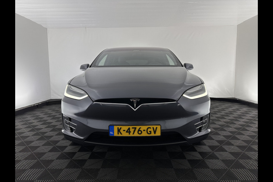 Tesla Model X Long Range [ 3-Fase ] {SOH-91%} (INCL-BTW) Aut. *PANO-WINDOW | AUTOPILOT | LEATHER | TOPVIEW | NAVI-FULLMAP | FULL-LED | AIRSUSPENSION | DIGI-COCKPIT | KEYLESS | CAMERA | DAB+ | HEATED-COMFORTSEATS | TOWBAR | 20''ALU*