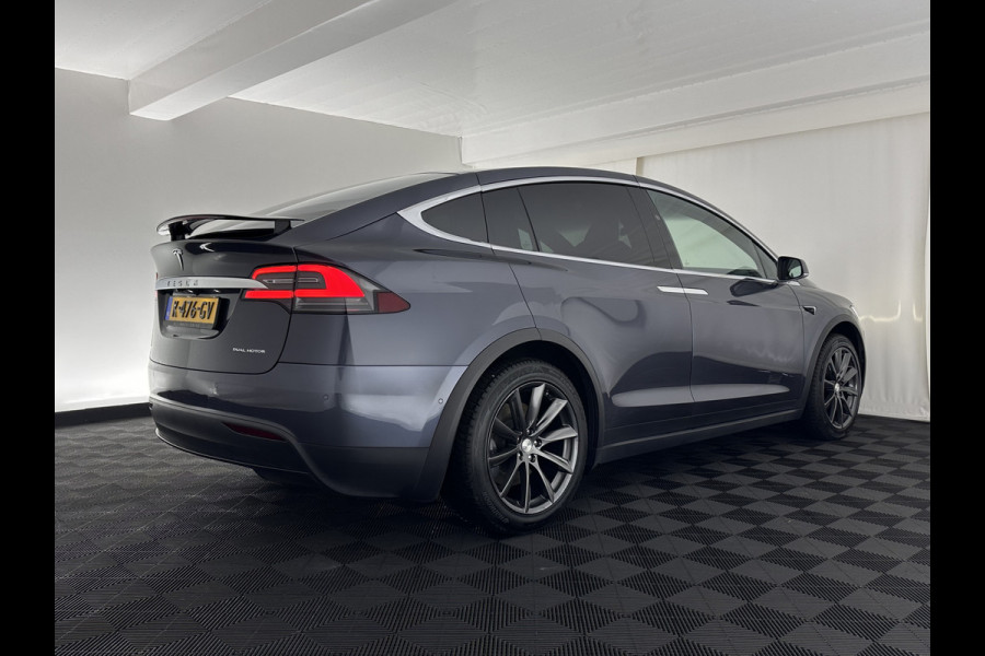 Tesla Model X Long Range [ 3-Fase ] {SOH-91%} (INCL-BTW) Aut. *PANO-WINDOW | AUTOPILOT | LEATHER | TOPVIEW | NAVI-FULLMAP | FULL-LED | AIRSUSPENSION | DIGI-COCKPIT | KEYLESS | CAMERA | DAB+ | HEATED-COMFORTSEATS | TOWBAR | 20''ALU*