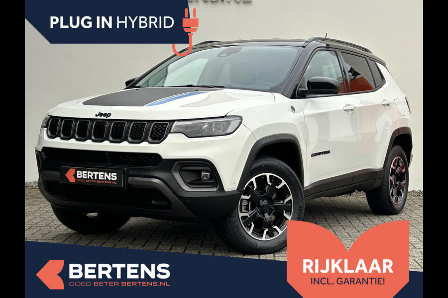 Jeep Compass 4x4 240 Plug-in Hybrid Trailhawk | Lederen bekleding | Prijs is rijklaar