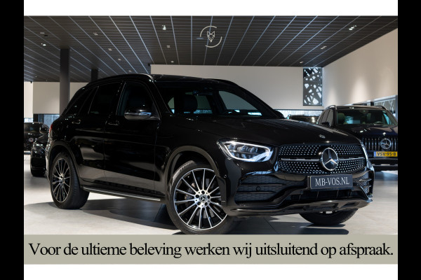 Mercedes-Benz GLC 200 4-M AMG Night|Panorama|20"|Trekhaak|MBUX|Spoorpakket|Sfeerverlichting|Treeplanken|New Service