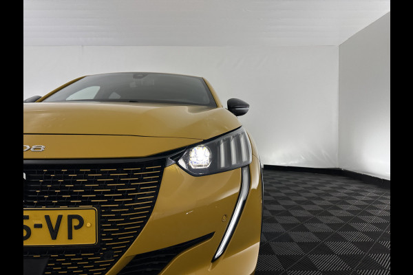 Peugeot e-208 EV GT 350 50 kWh [ 3-Fase ] {SOH-88%} (INCL.BTW) *FULL-LED | DIGI-COCKPIT | BLINDSPOT | CAMERA | LEATHER-ALCANTARA | AMBIENT-LIGHT | NAVI-FULLMAP | LANE-ASSIST | KEYLESS | DAB | CCS-FASTLOADER | HEATED-SPORTSEATS | 17''ALU