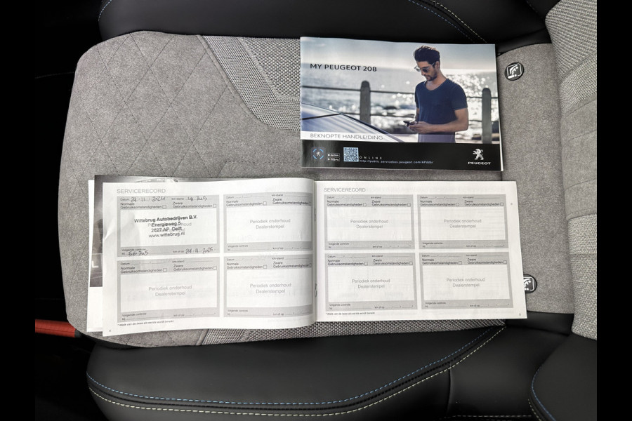 Peugeot e-208 EV GT 350 50 kWh [ 3-Fase ] {SOH-88%} (INCL.BTW) *FULL-LED | DIGI-COCKPIT | BLINDSPOT | CAMERA | LEATHER-ALCANTARA | AMBIENT-LIGHT | NAVI-FULLMAP | LANE-ASSIST | KEYLESS | DAB | CCS-FASTLOADER | HEATED-SPORTSEATS | 17''ALU