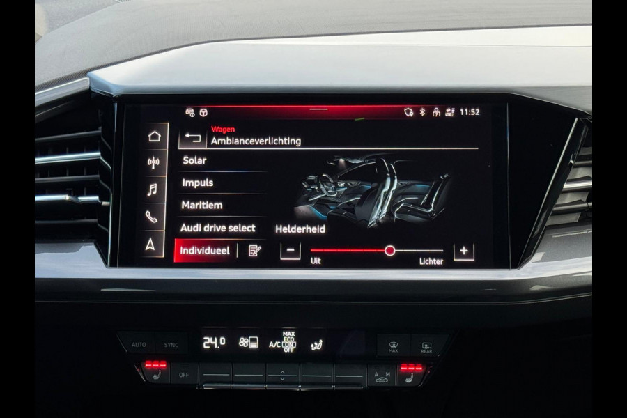 Audi Q4 e-tron 40 S 300 pk edition 77 kWh, SOH 92,5 %, 1 e eigenaar, 2 X S line, 21 ", Electrische trekhaak, NL auto met nap