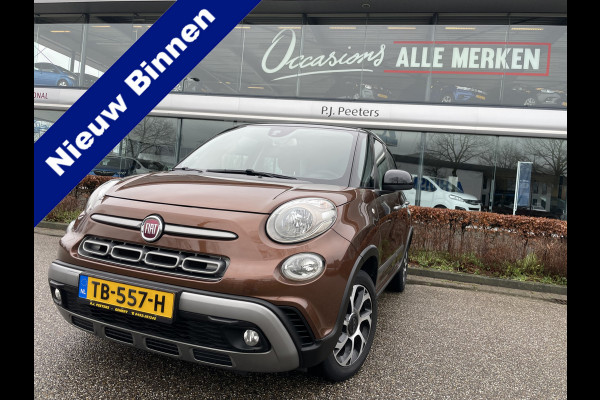 Fiat 500L 0.9 TwinAir Cross Àchteruitrijcamera - Airco - Cruise control - Parkeersensor achter - Navigatiesysteem full map - Bluetooth - Licht metalen velgen 16 inch - Mistlampen voor - Radio - Start/stop systeem - Stuu