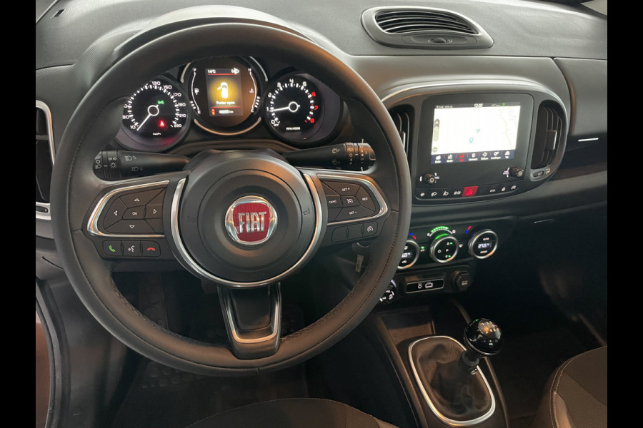 Fiat 500L 0.9 TwinAir Cross Àchteruitrijcamera - Airco - Cruise control - Parkeersensor achter - Navigatiesysteem full map - Bluetooth - Licht metalen velgen 16 inch - Mistlampen voor - Radio - Start/stop systeem - Stuu