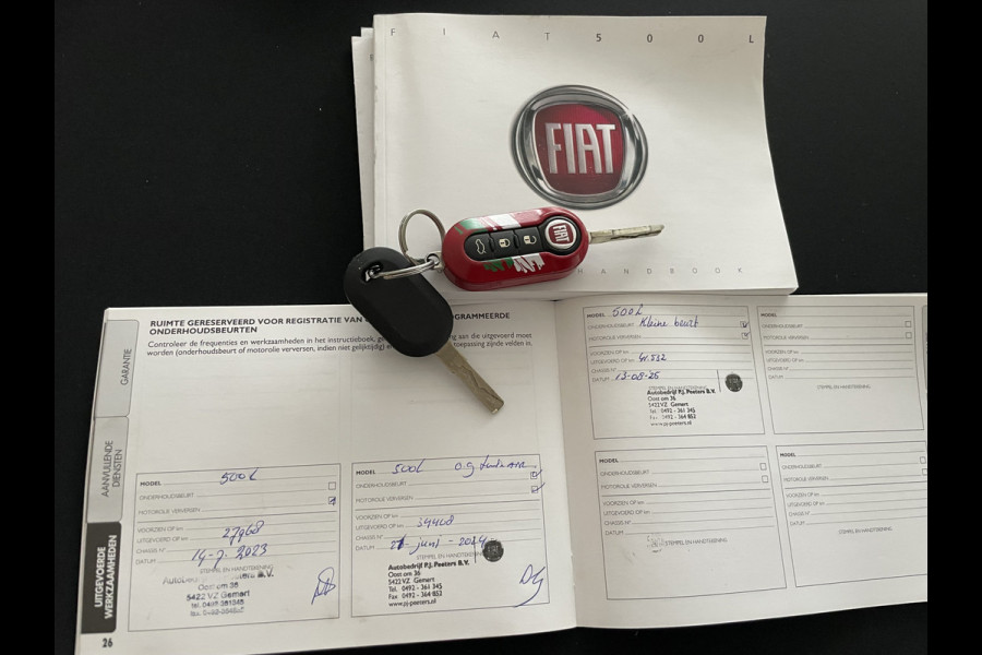 Fiat 500L 0.9 TwinAir Cross Àchteruitrijcamera - Airco - Cruise control - Parkeersensor achter - Navigatiesysteem full map - Bluetooth - Licht metalen velgen 16 inch - Mistlampen voor - Radio - Start/stop systeem - Stuu