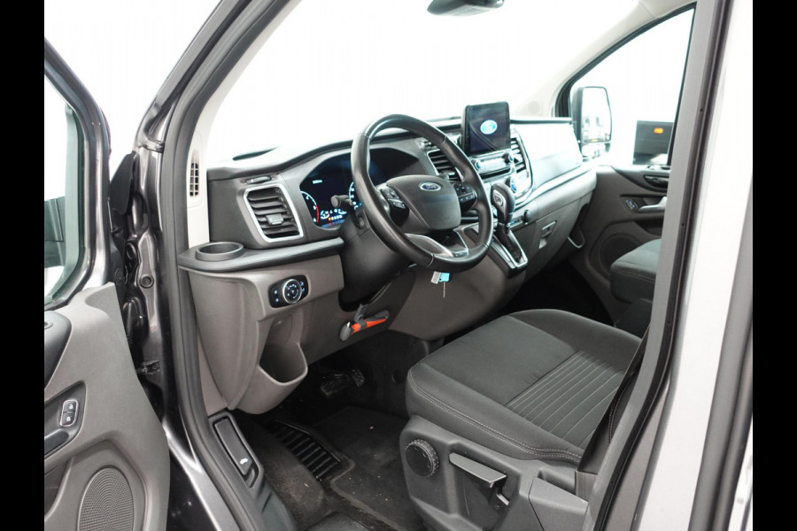 Ford Transit Custom 300 2.0 TDCI L2H1 Limited Dubbele Cabine Automaat Navigatie Airco 2 Schuifdeuren Trekhaak PDC  Carplay  DAB