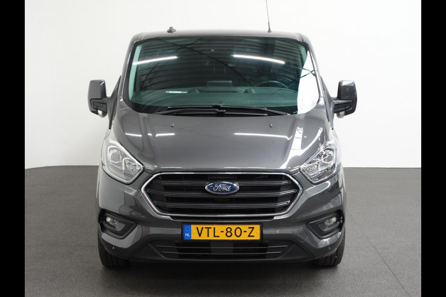 Ford Transit Custom 300 2.0 TDCI L2H1 Limited Dubbele Cabine Automaat Navigatie Airco 2 Schuifdeuren Trekhaak PDC  Carplay  DAB