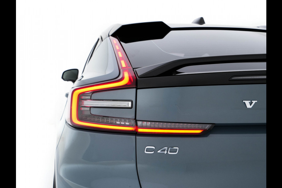 Volvo C40 Recharge Twin Intro Edition 78 kWh AWD [ 3-Fase ] {SOH-87%} (INCL-BTW) Aut. *HEATPUMP | PANO | LEATHER-ALCANTARA | DIGI-COCKPIT | FULL-LED | HARMAN/KARDON | TOPVIEW | NAVI-FULLMAP | ECC | PDC | KEYLESS | HEATED-SPORTSEATS | TOWBAR | PRIVACY-GLASS | 20