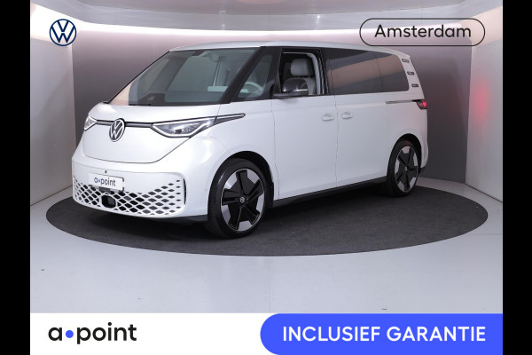 Volkswagen ID. Buzz Pro 77kWh 204PK | "Art Velours" bekleding | Elektrische trekhaak | Elektrische schuifdeuren | Matrix koplampen | Keyless entry | 360 graden camera |